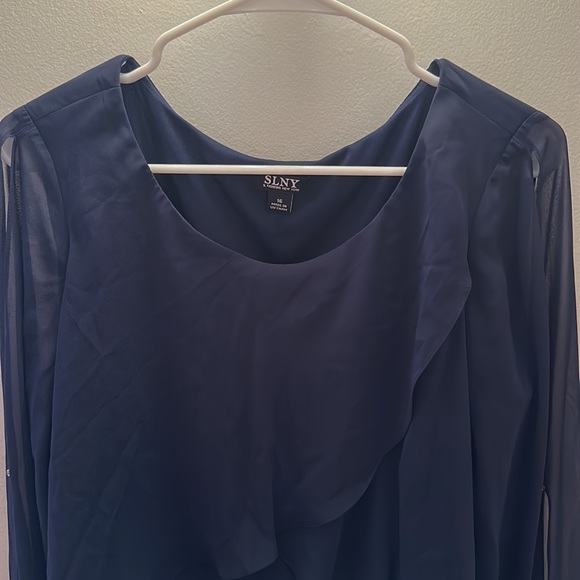 Plus Size Blue Dress - Picture 2 of 7